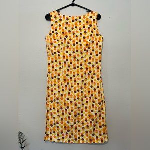 60’s Mod Handmade Vintage Shift Dress - Size S/M - Cotton/Poly Blend